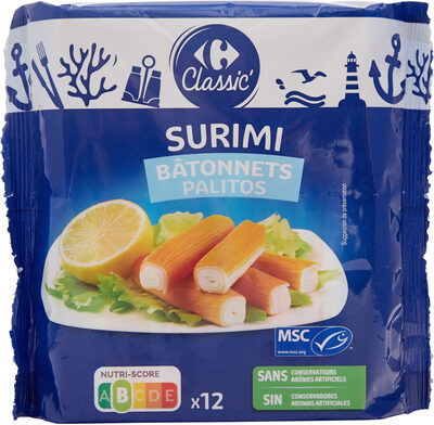 Surimi bâtonnets