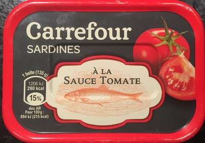 Sardines sauce tomate