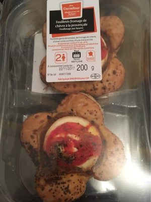 Feuilletés Chèvre à la provençale