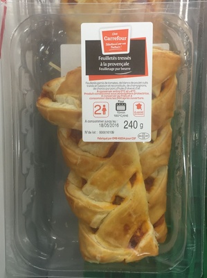 Feuilletés tressés à la provençale