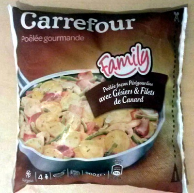 Poêlée façon Périgourdine front packaging