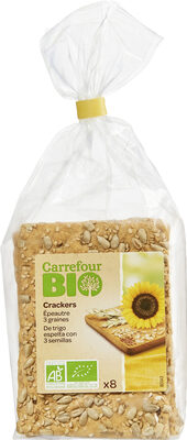 Crackers Bio front packaging