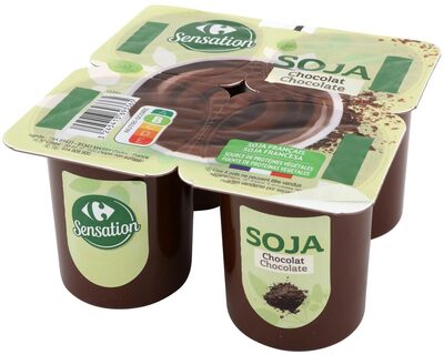 Postre de soja con chocolate