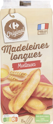 Madeleines longues Moelleuses
