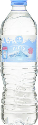 Eau minerale naturelle des alpes