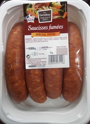 Saucisses fumées spécial potée
