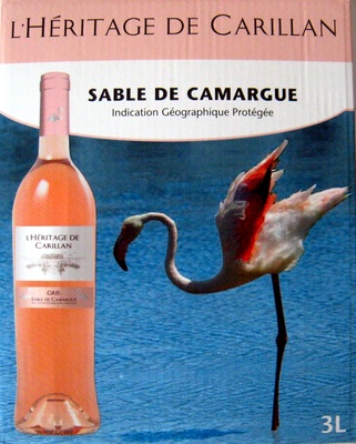L'Héritage de Carillan Sable de Camargue IGP 3L
