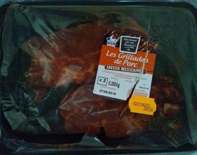 Les Grillades de Porc front packaging