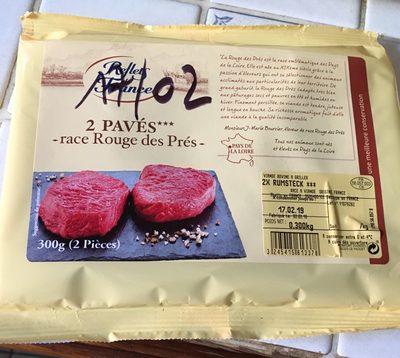 2 pavés Race Rouge des près