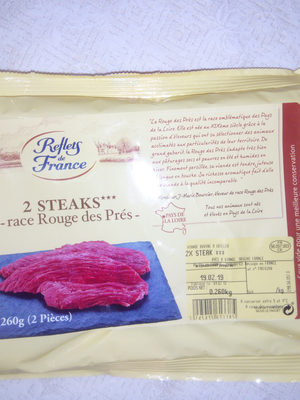 2 Steaks*** Race Rouge des prés front packaging