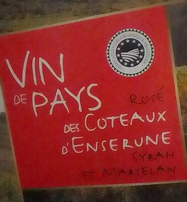 Vin de pays des coteaux d enserune