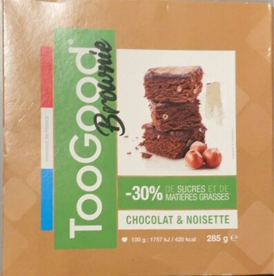 TOOGOOD BROWNIE front packaging