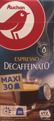Espresso descaffeinato