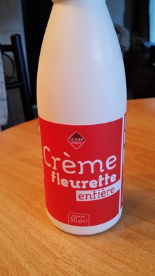 Crème fleurette entière