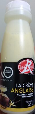 Crème anglaise à la vanille bourbon de Madagascar