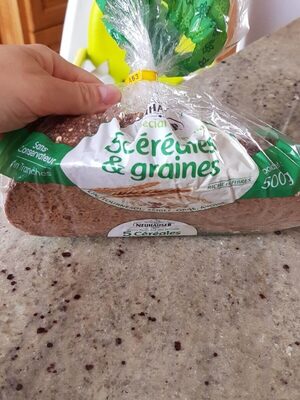 Pain spécial au levain 5 céréales et graines