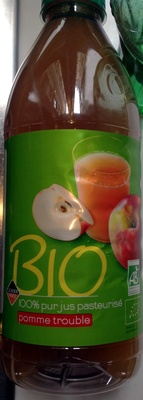 100% pur jus de pomme trouble Bio