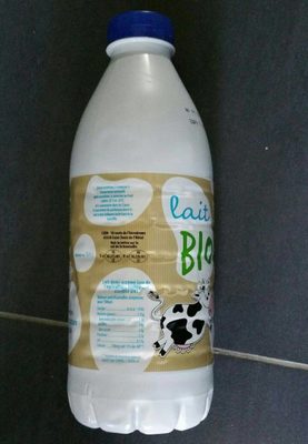 Lait Bio front packaging