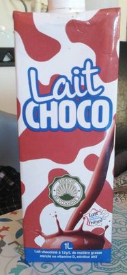 Lait choco front packaging