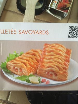 Feuilletés savoyards front packaging