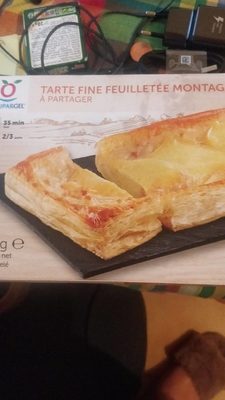 Tarte fine feuilletée montagnarde