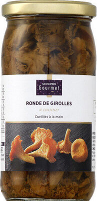 Ronde de girolles à cuisine