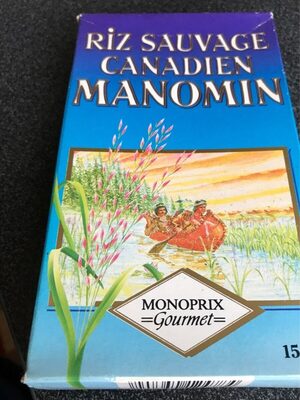 Riz sauvage canadien manomin