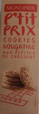 Cookies Nougatine Aux Pépites de Chocolat