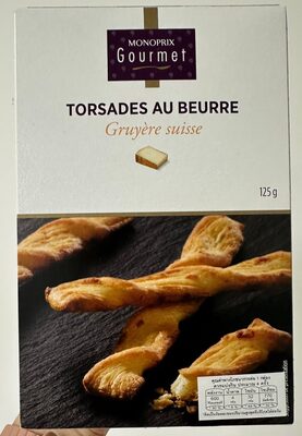 Torsades au beurre - Gruyère suisse