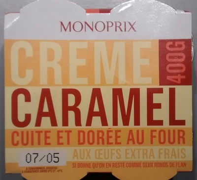 Crème caramel