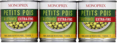 Petits pois à l'étuvée extra-fins