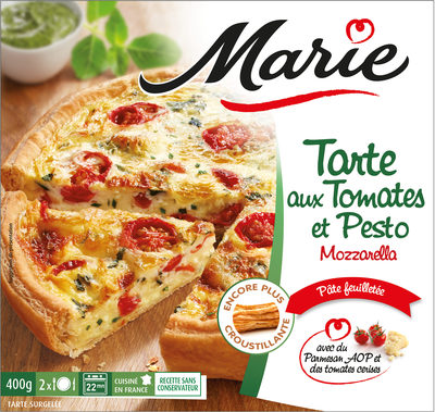 Tarte tomates Pesto front packaging