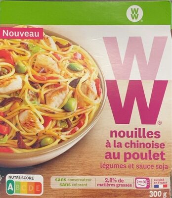 Nouilles à la chinoise au poulet
