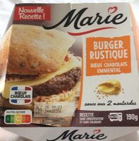 Burger rustique