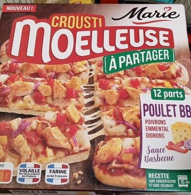 Pizza Crousti Moelleuse Poulet BBQ