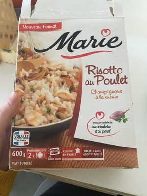 Risotto au poulet