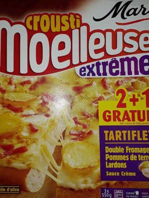 Croustillant moelleuse extrême Tartiflette