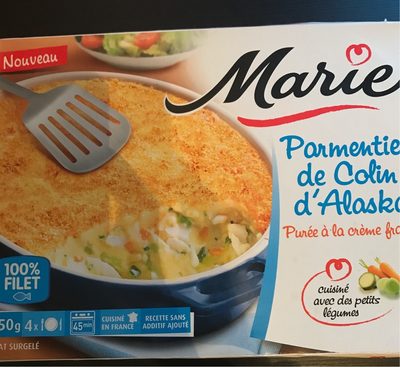 Parmentier de colin d’Alaska