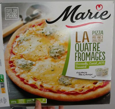 La quatre fromages front packaging