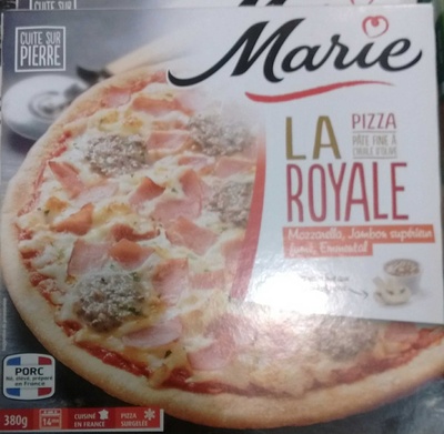 La Pizza Royale front packaging