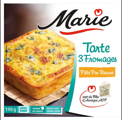 Tarte 3 Fromages 190g
