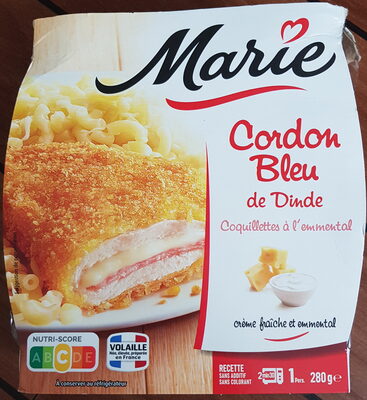 Cordon Bleu de Dinde et Coquillettes à l'Emmental