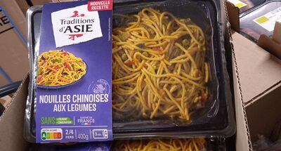 Nouilles chinoises aux légumes