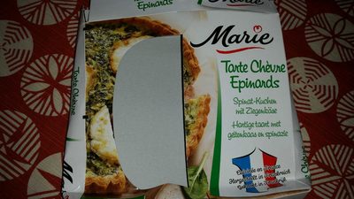 Tarte Chèvre Epinards