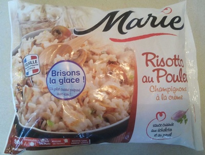 Risotto au Poulet et Champignons à la crème