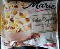 Pâtes Rigatoni, Sauce Crème Gorgonzola et Cèpes, Surgelé