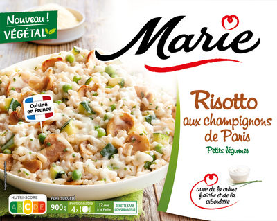 Risotto aux champignons de Paris, Petits légumes