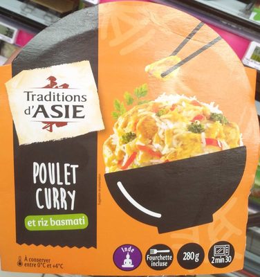 Poulet Curry et Riz Basmati