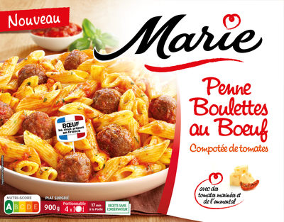 Penne Boulettes de Boeuf