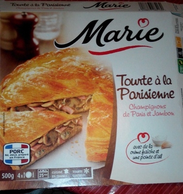 Tourte Parisienne front packaging